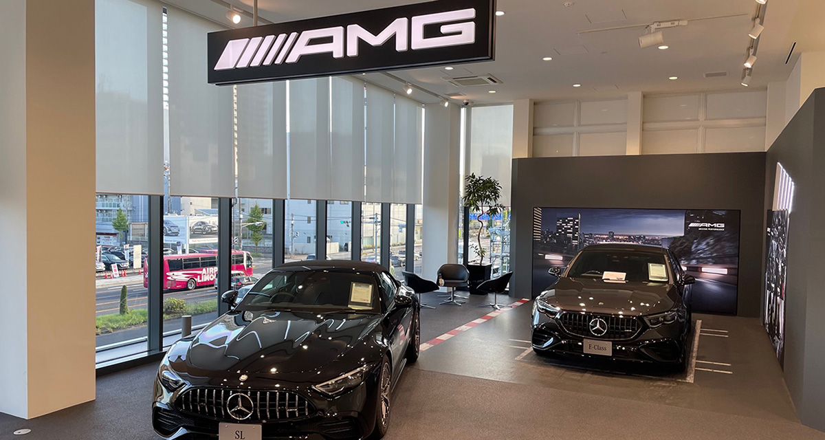 兵庫県下最大の展示規模を誇る新車ショールーム